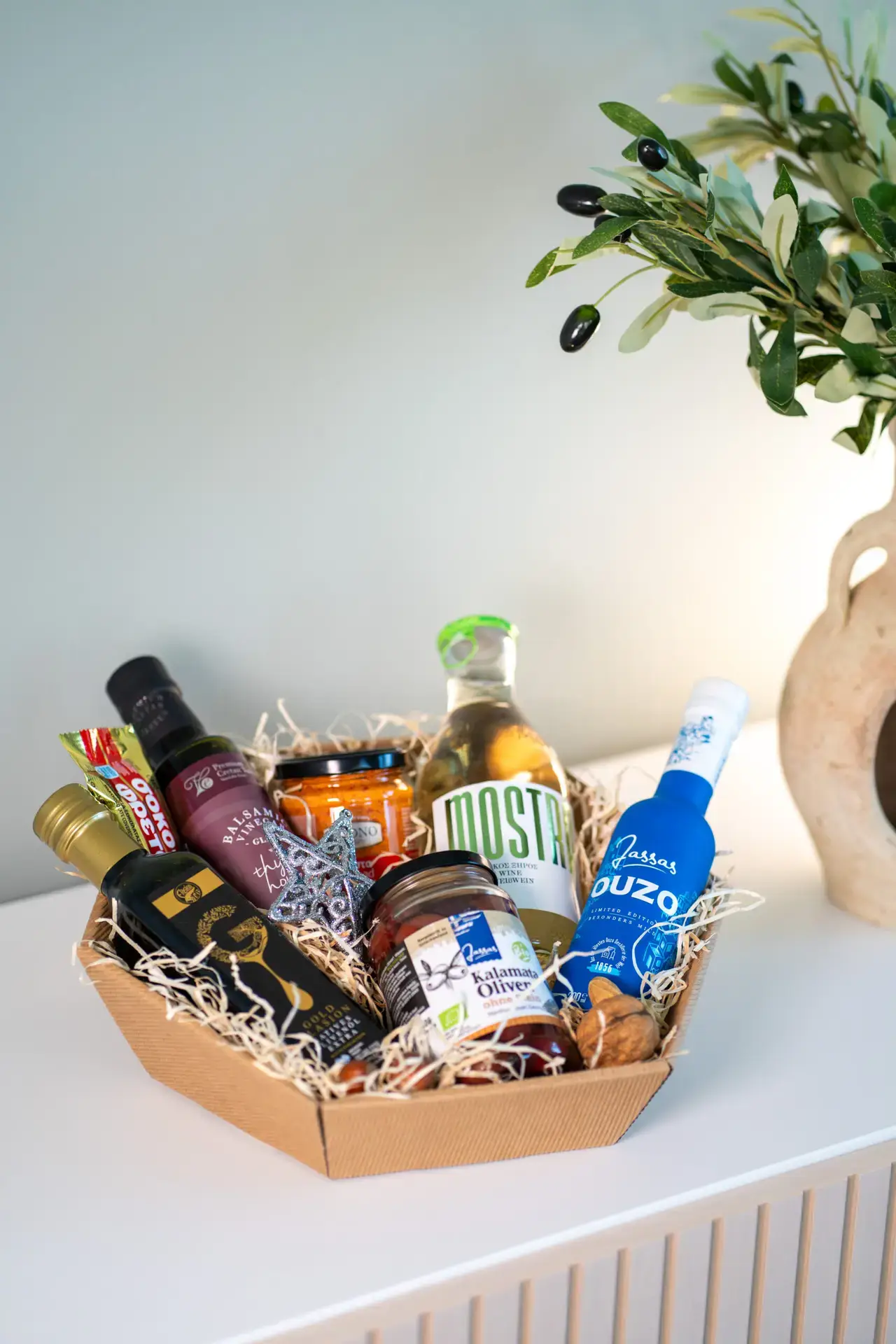griechische Geschenkkörbe